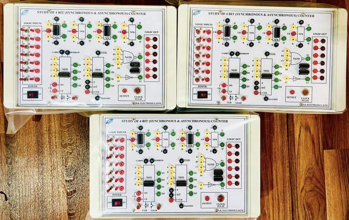 4-Bit Counter Trainer Kit